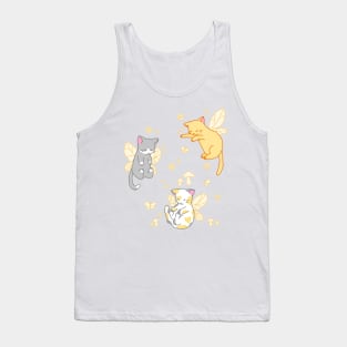 fairy kitties (classic orange) Tank Top